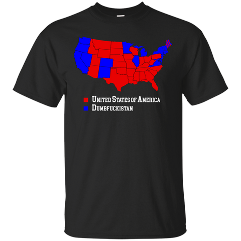 2016 presidential election map custom T-Shirt