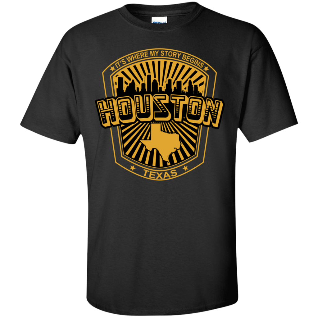 it's where my story begins houston texas T-Shirt