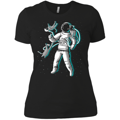 intergalactic cat fancy enthusiast -blue t- T-Shirt