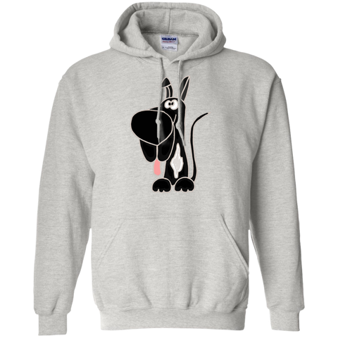 funny cute black great dane dog art T-Shirt