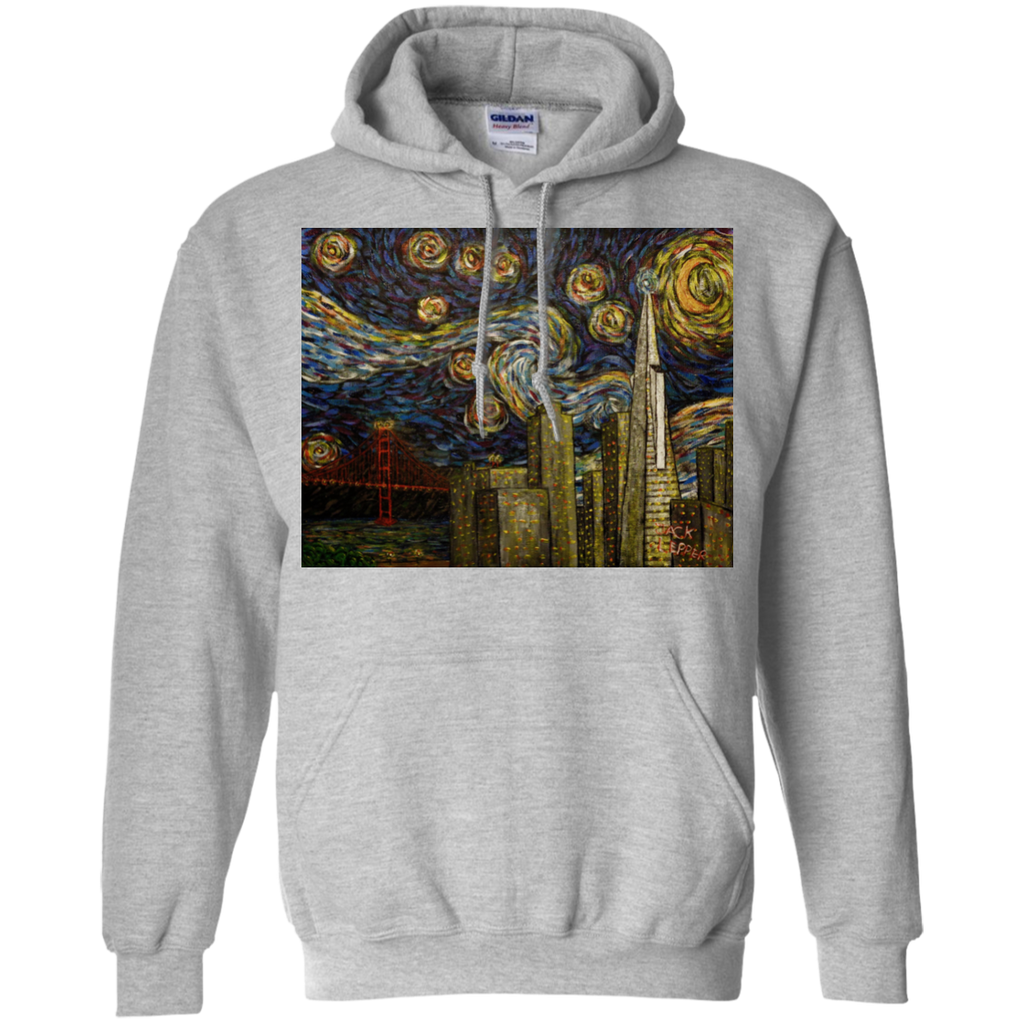 dedication to van gogh- san francisco starry night sweatshirt T-Shirt