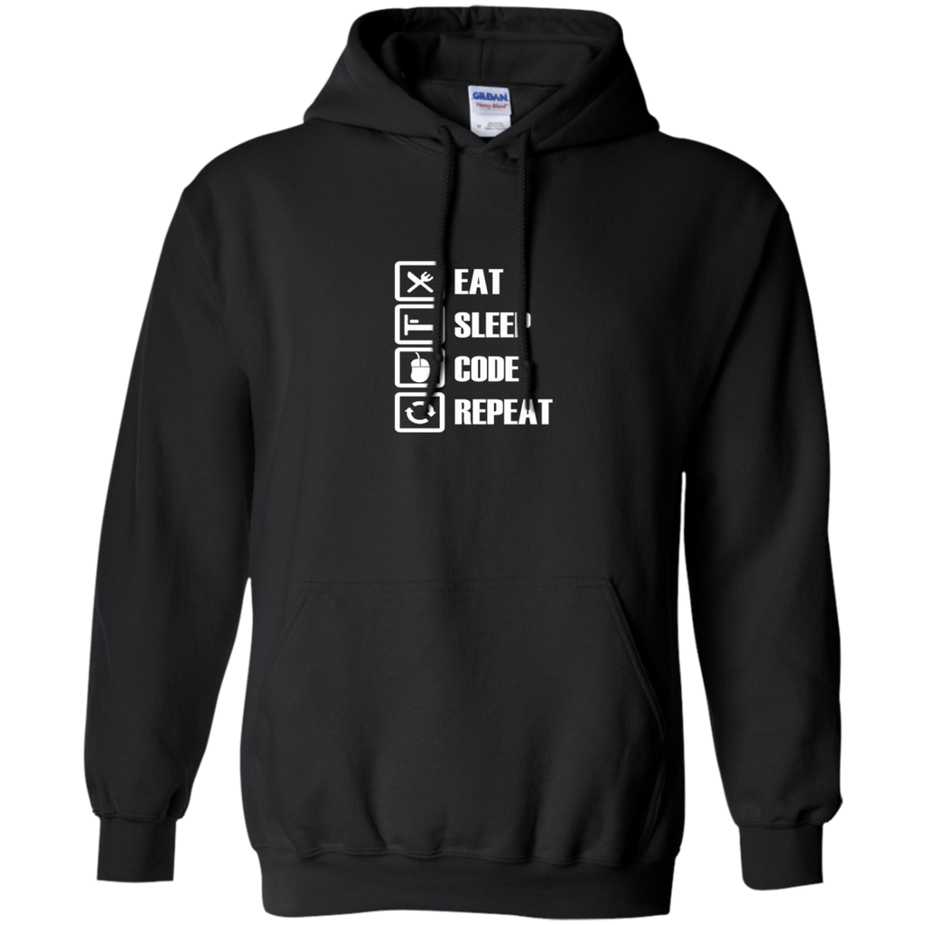eat sleep code repeat T-Shirt