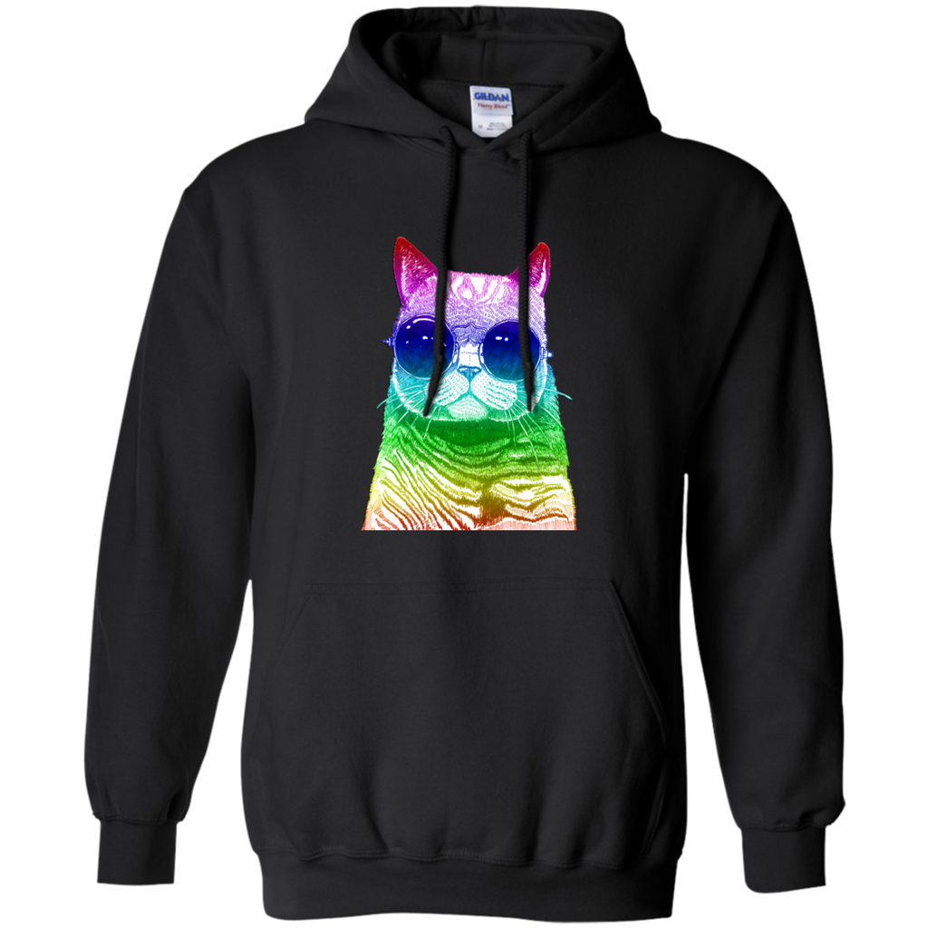 coolour cat sweatshirt T-Shirt