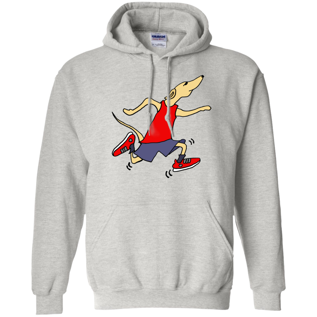 cool funny racing greyhound dog wearing running shorts and tank  T-Shirt