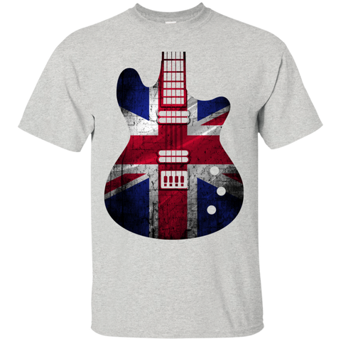 flag united kingdom guitar T-Shirt