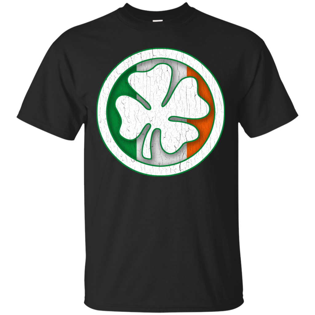 irish flag shamrock circle T-Shirt