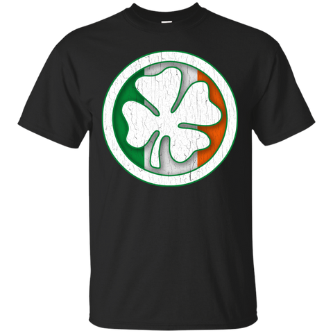 irish flag shamrock circle T-Shirt