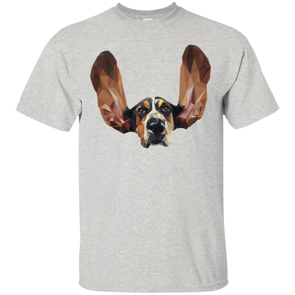 basset hound low poly T-Shirt