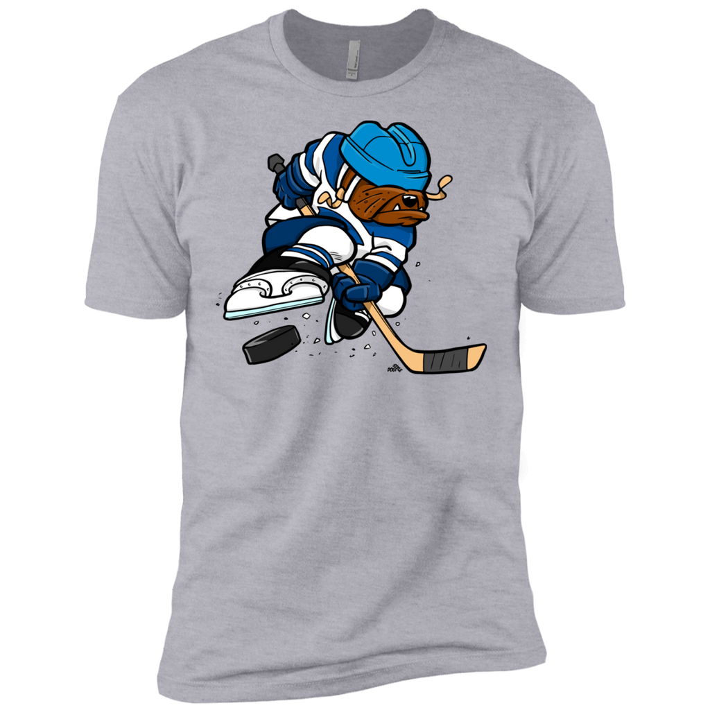 ice hockey cartoon dog T-Shirt