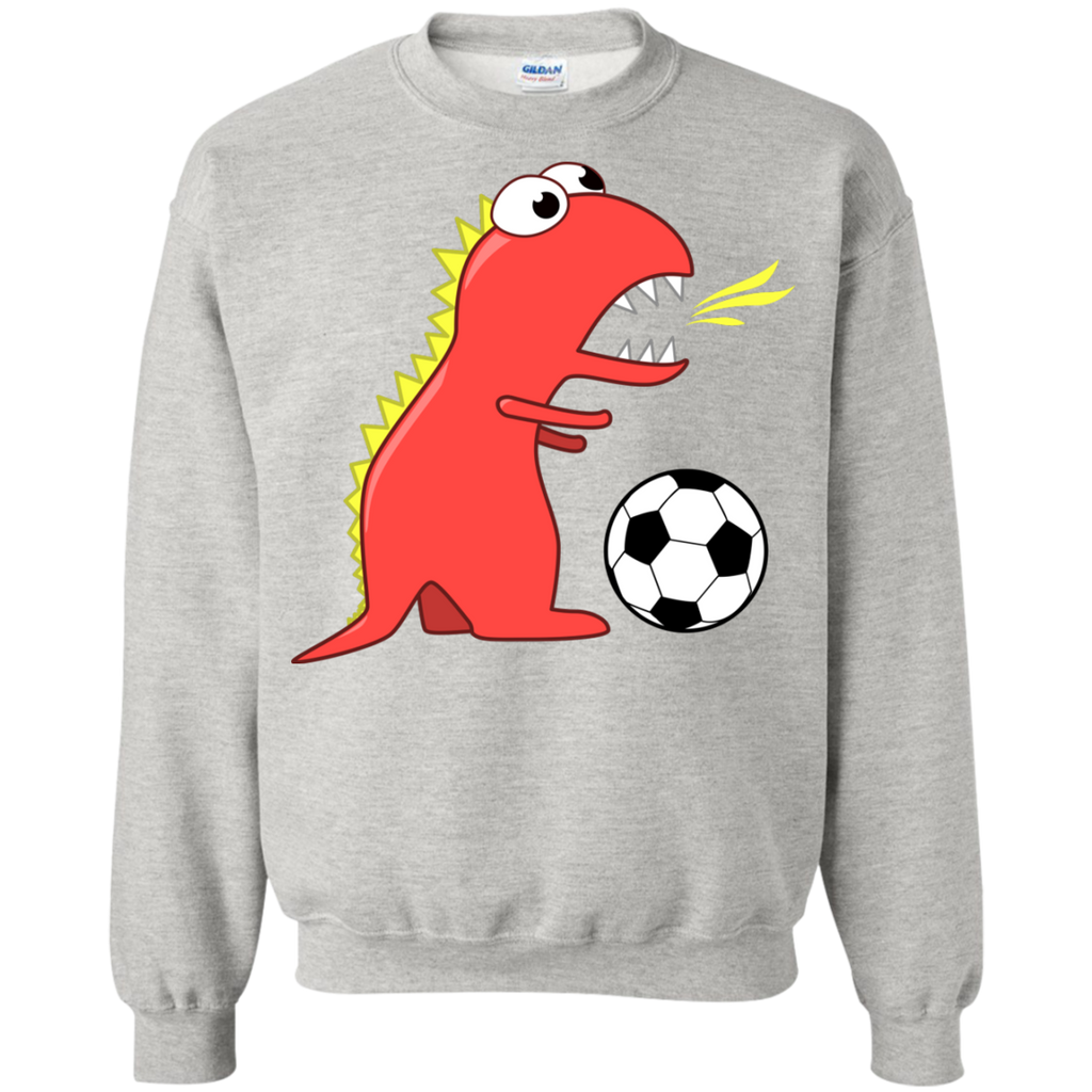 funny dinosaur soccer player sweatshirt T-Shirt