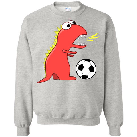 funny dinosaur soccer player sweatshirt T-Shirt