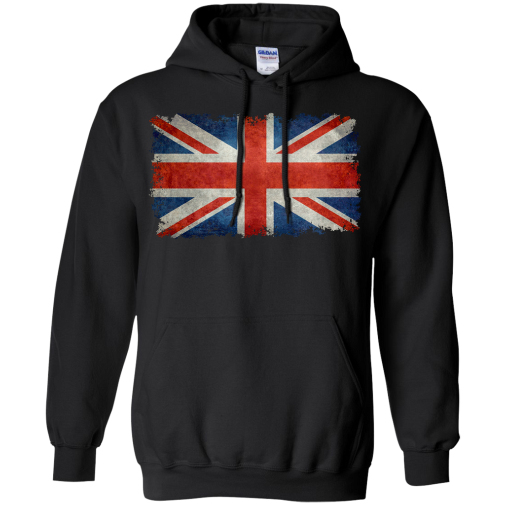 flag of uk the union jack in vintage retro style T-Shirt