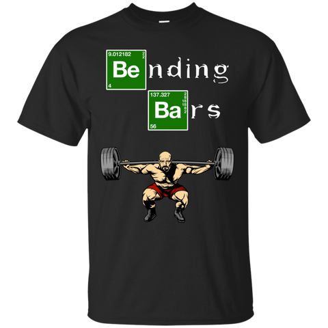 bending bars walter white gym motivation T-Shirt