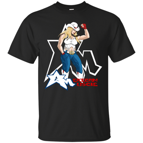 american muscle blonde T-Shirt