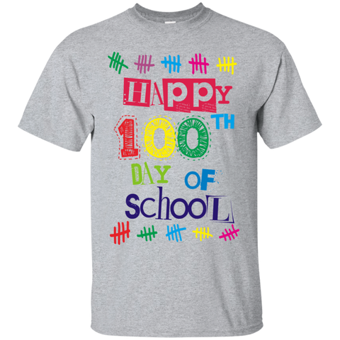 100 th day of school multicolor t T-Shirt