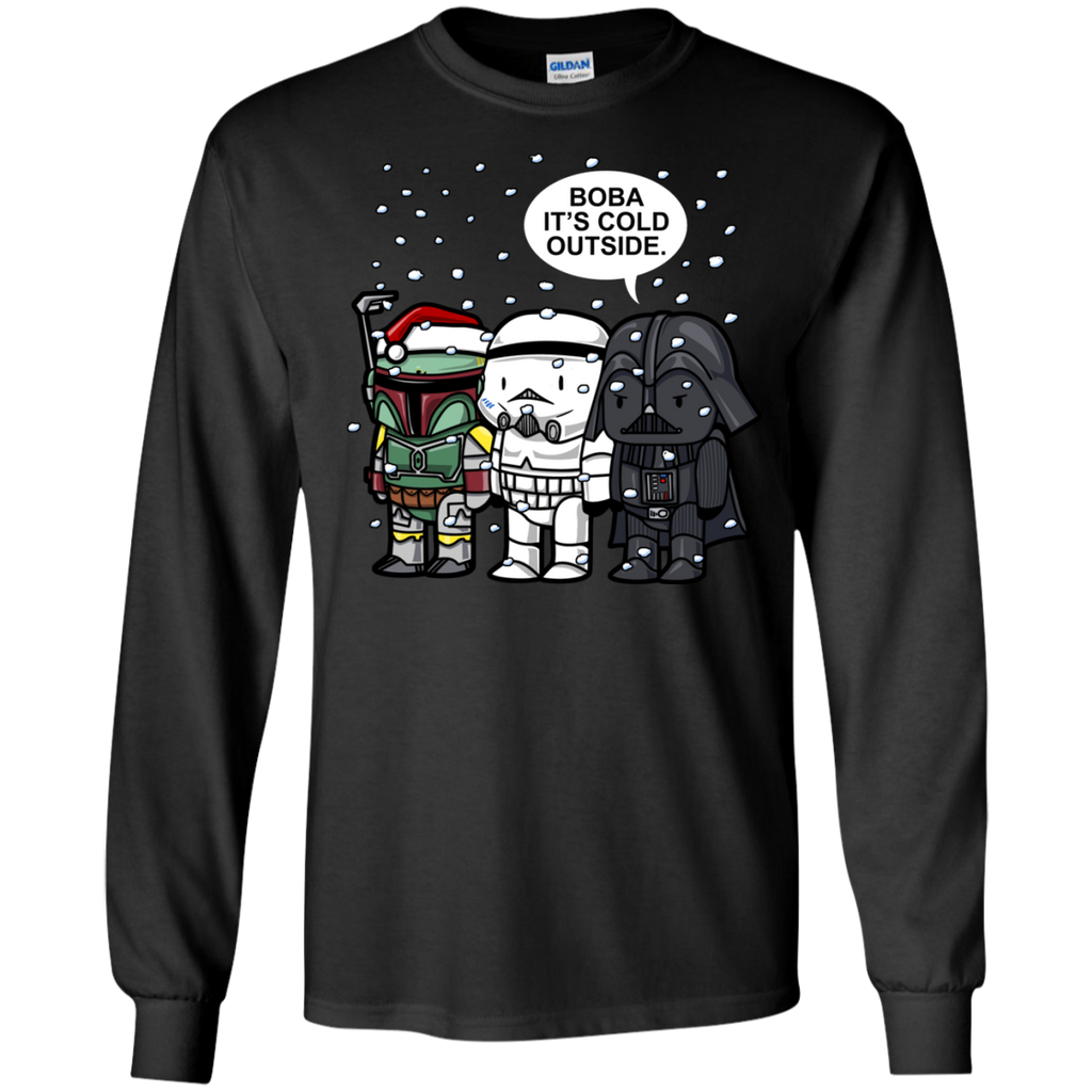 boba, it's cold outside holiday sweater T-Shirt
