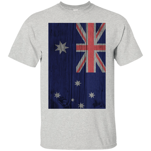 australia flag painted on wood T-Shirt