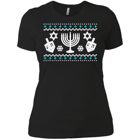 funny hanukkah ugly holiday sweater T-Shirt