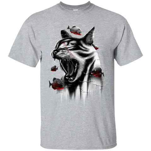 fins vs. fur sweatshirt T-Shirt