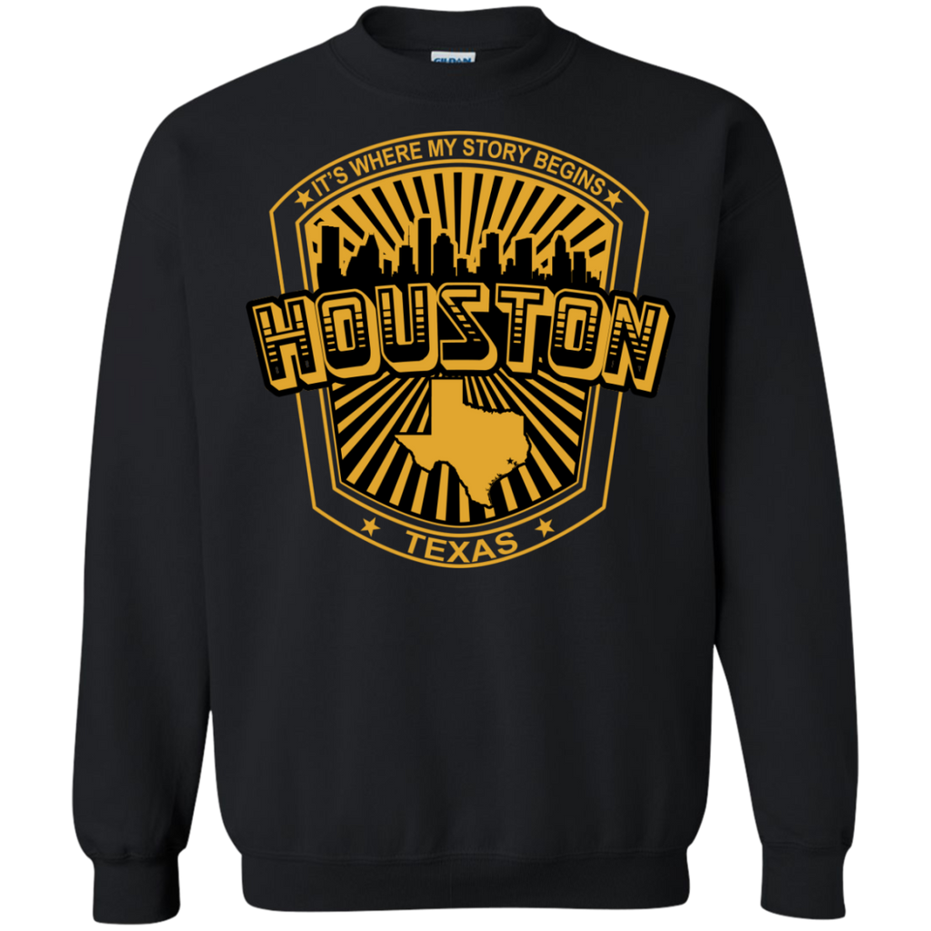 it's where my story begins houston texas T-Shirt