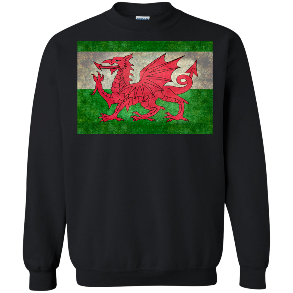 distressed wales flag T-Shirt
