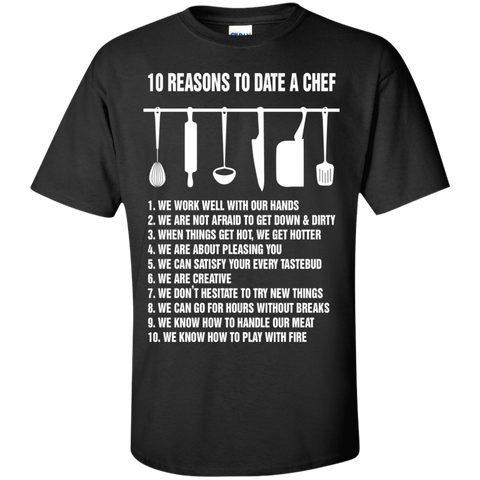 10 reasons to date a chef T-Shirt