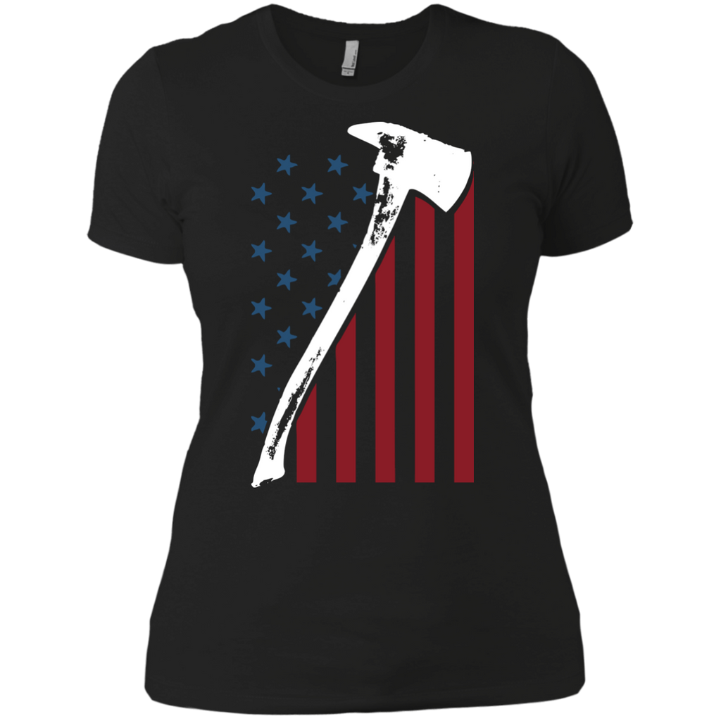 firefighter usa flag 25 T-Shirt
