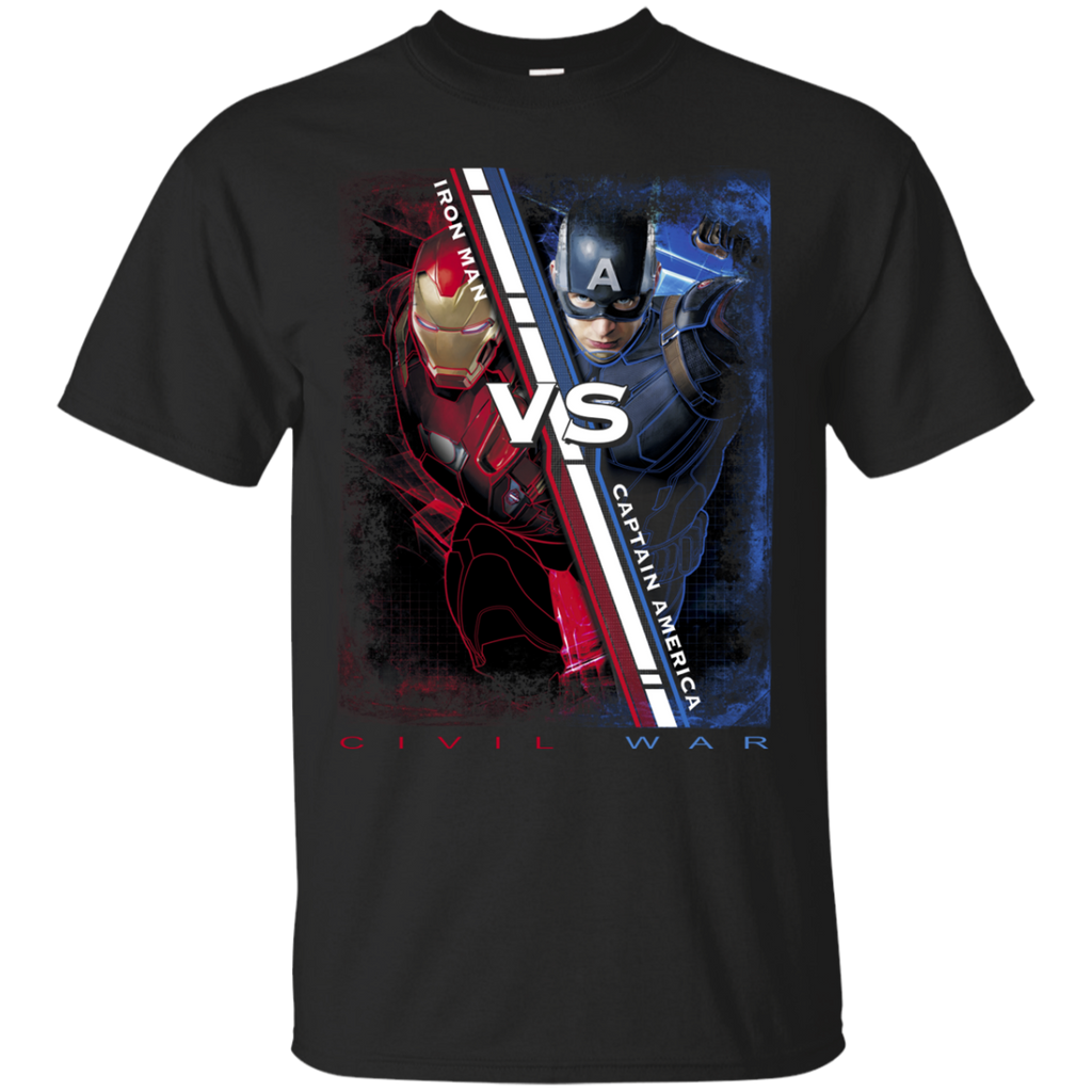 iron man vs captain america T-Shirt