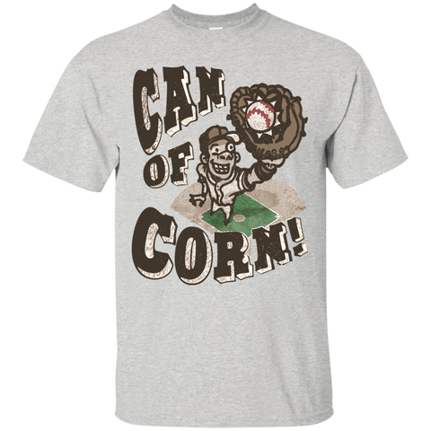 can of corn retro style baseball player T-Shirt
