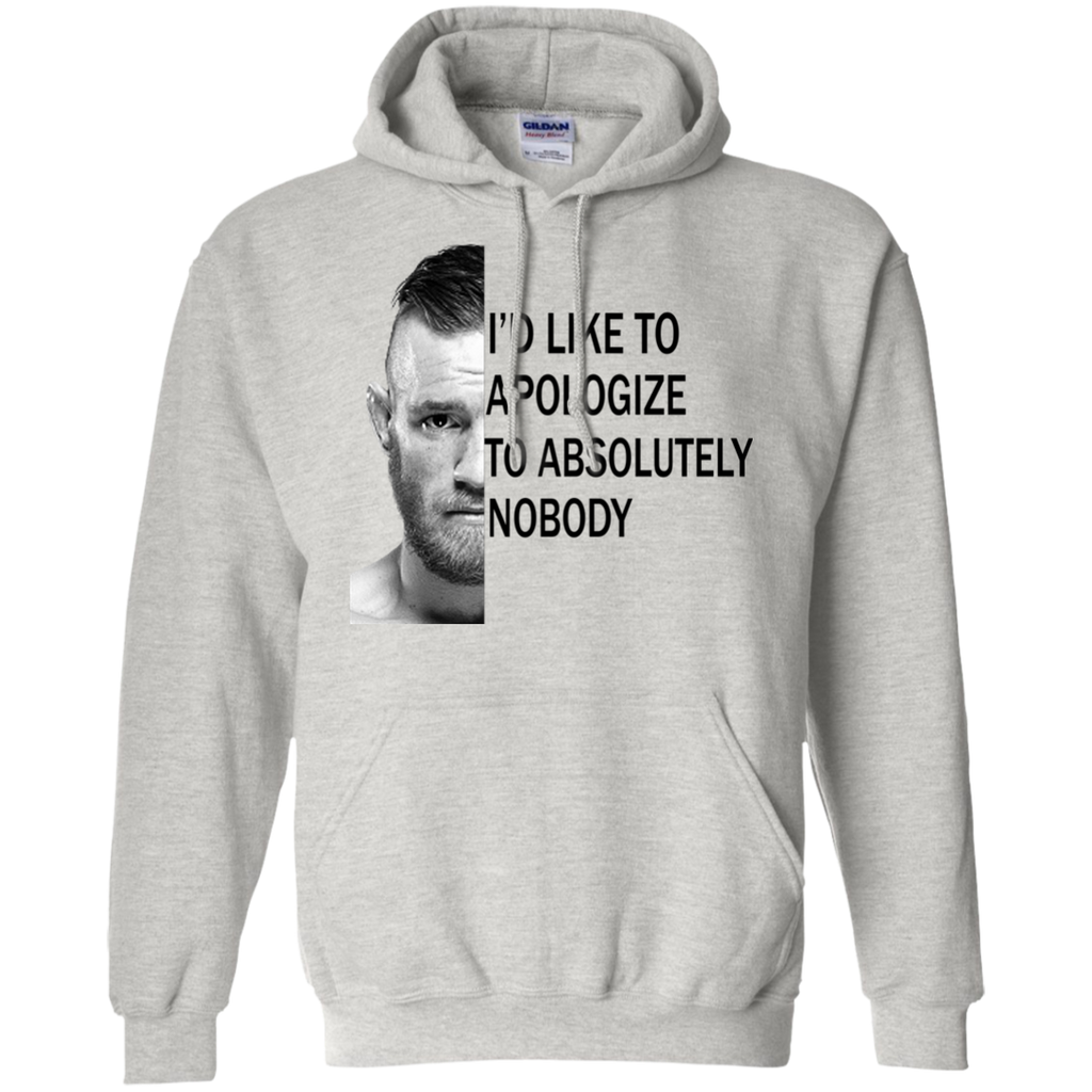 conor mcgregor: i'd like to apologize to absolutely nobody T-Shirt