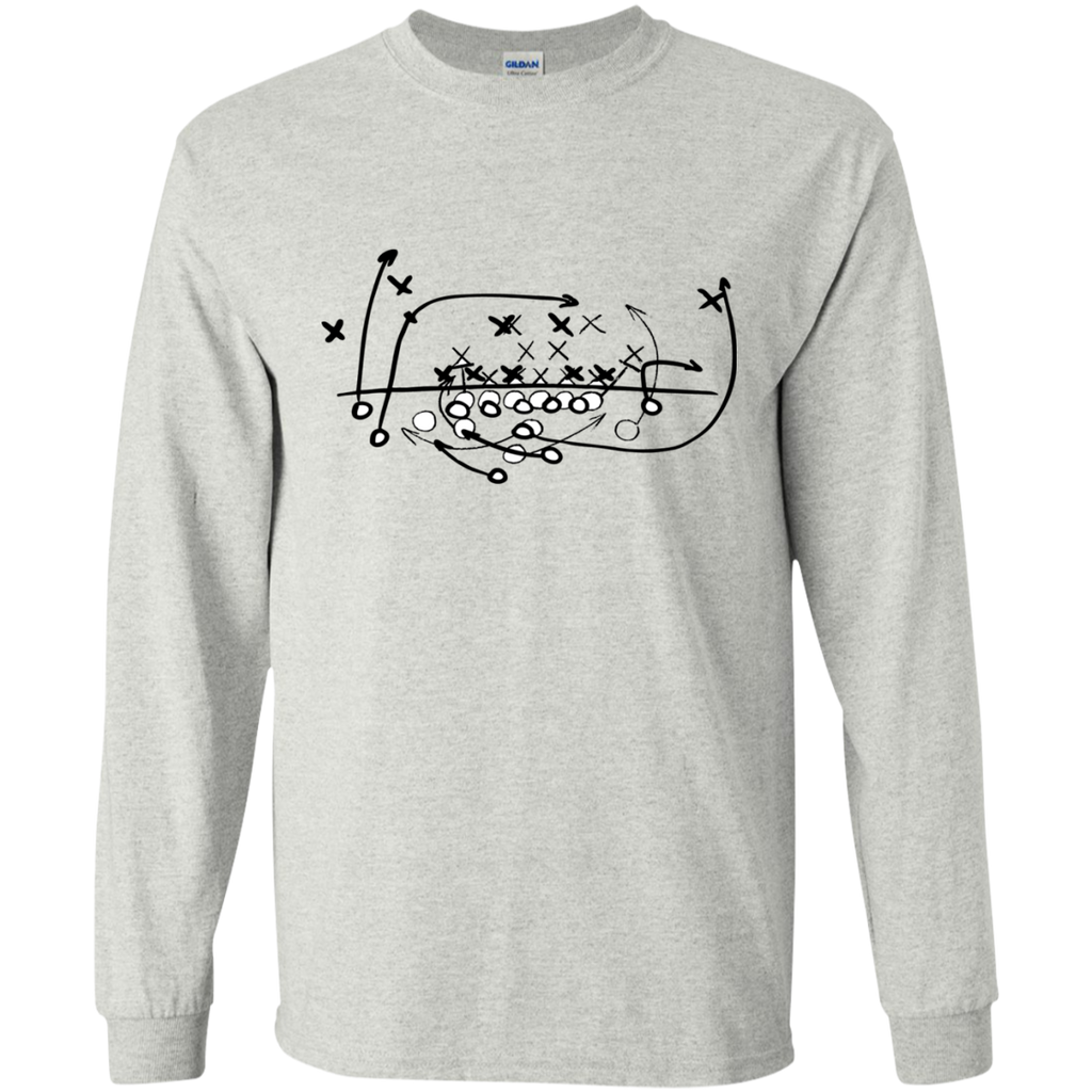 football soccer strategy play diagram T-Shirt