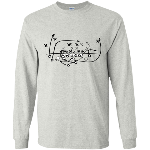 football soccer strategy play diagram T-Shirt