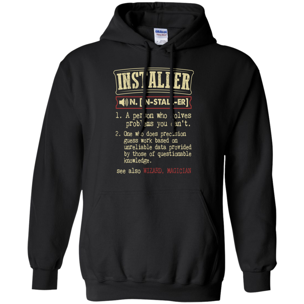 installer funny dictionary term T-Shirt