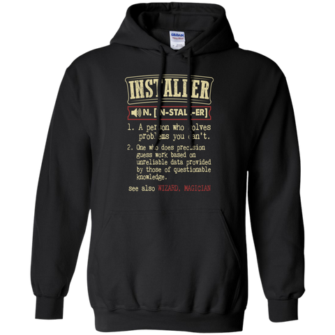 installer funny dictionary term T-Shirt