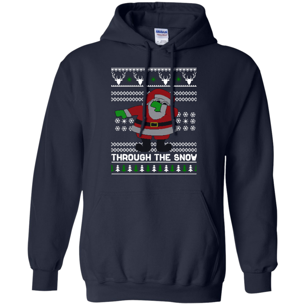dabbing through the snow funny christmas sweater, T-Shirt