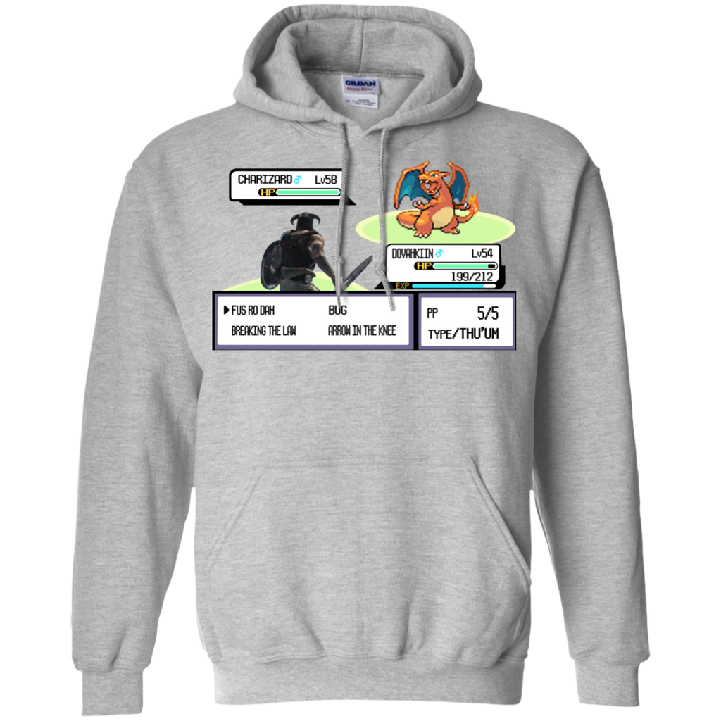 dovahkiin vs charizard T-Shirt