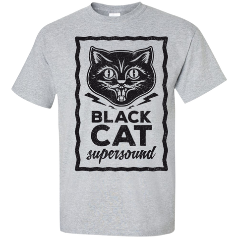 black cat attack!  t- T-Shirt