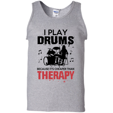 i play drums because it's cheaper than therapy T-Shirt