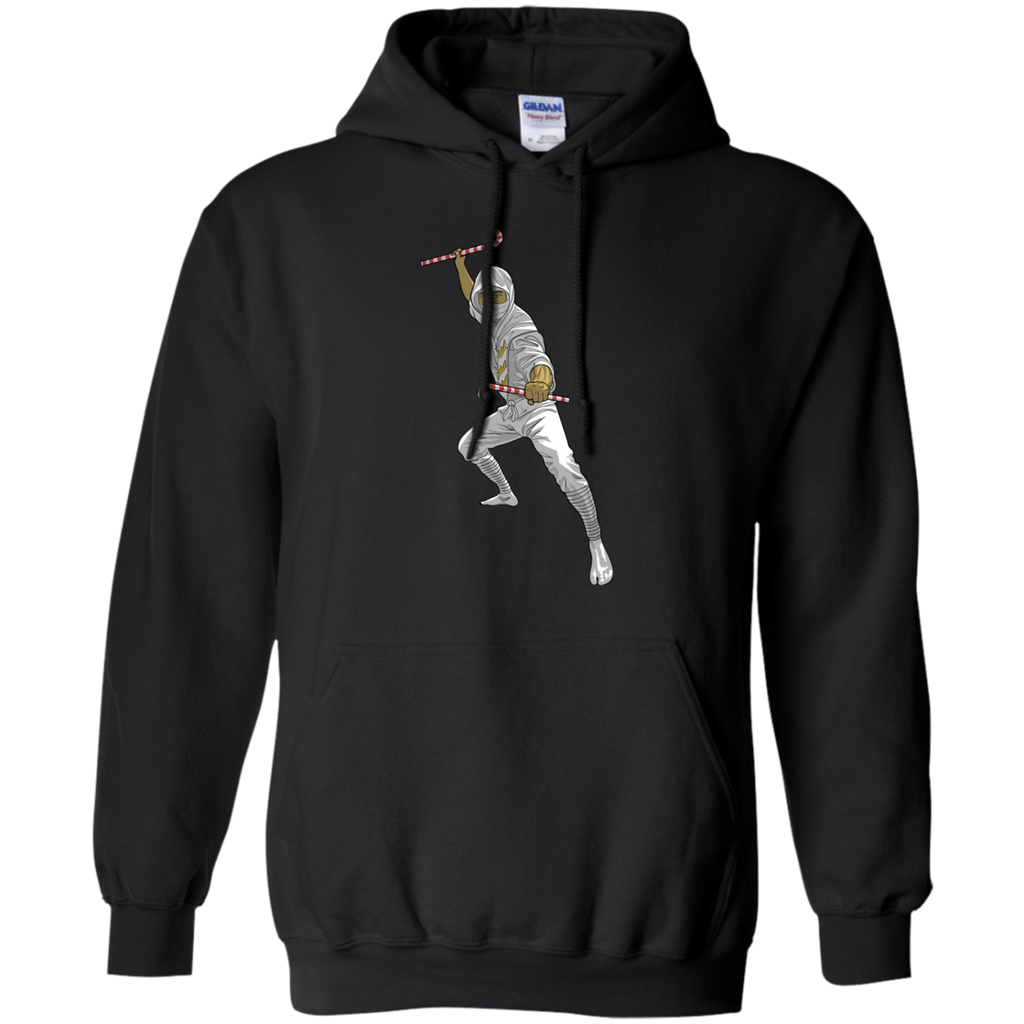 christmas ninja black and white holiday sweater T-Shirt