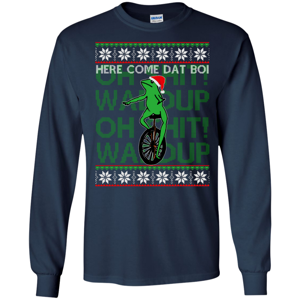 dat boi christmas sweater, T-Shirt