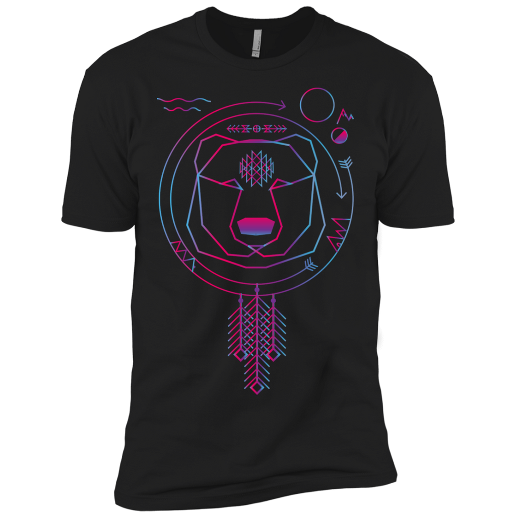 colorfull geometric bear american native tribal universe matching family T-Shirt