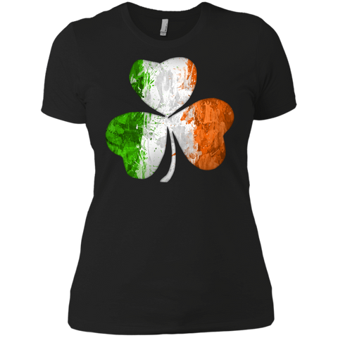 irish flag shamrock grunge T-Shirt