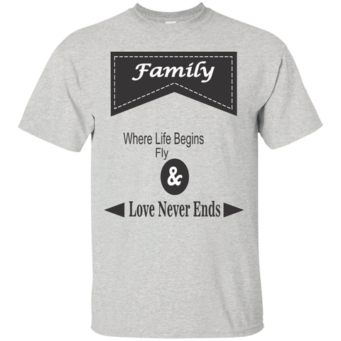 family love never ends matching family T-Shirt