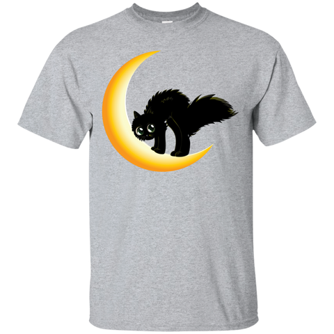 black cat on moon sweatshirt T-Shirt