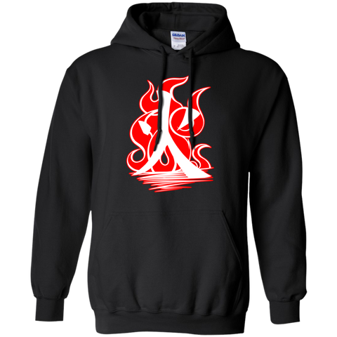 fire clan symbol v2 (white) T-Shirt