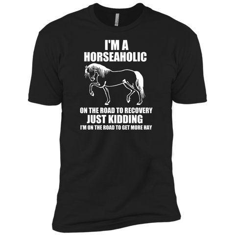 im a horseaholic, just kidding T-Shirt