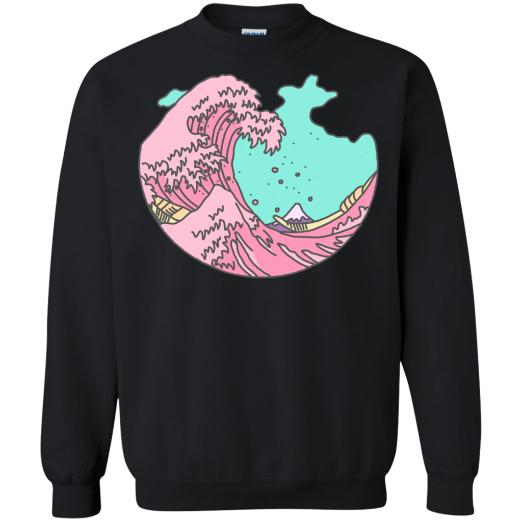 japanese anime pastel wave sweatshirt T-Shirt