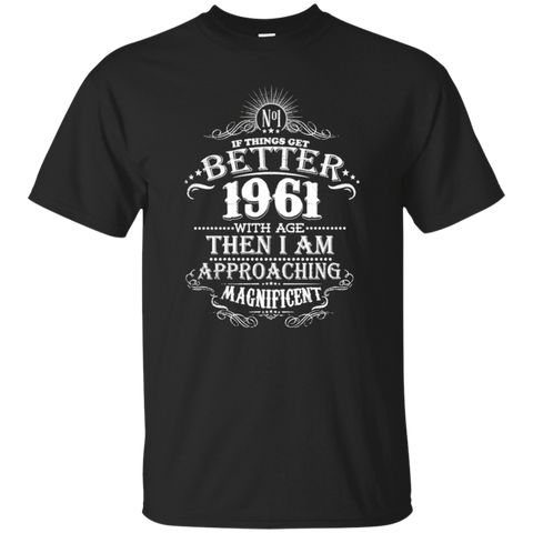 vintage born in 1961 55 years old birthday T-Shirt G200 Gildan Ultra Cotton T-Shirt