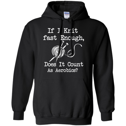 if i knit fast enough does it counts as aerobics knitting T-Shirt