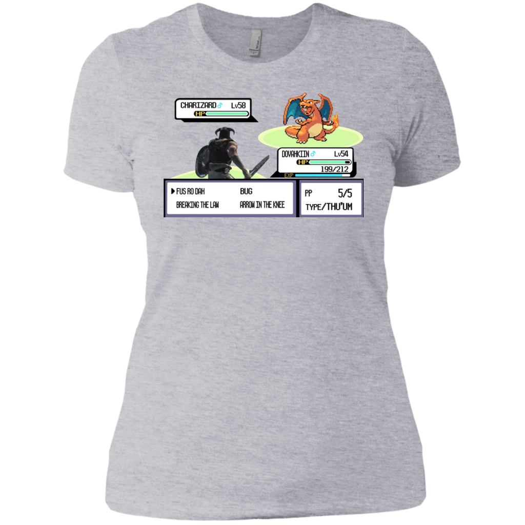 dovahkiin vs charizard T-Shirt